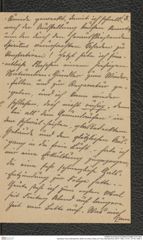 Nachlass Franz Steindachner, Brief von Arthur Diósy an Franz Steindachner (09.07.1883), Inv.Nr. 107.02, Seite 3